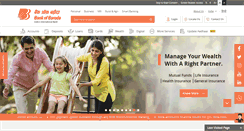 Desktop Screenshot of bankofbaroda.co.in